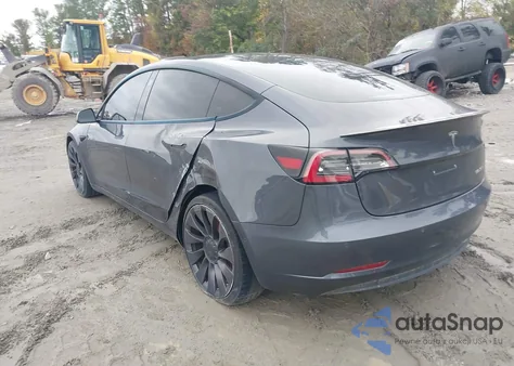 2021 Tesla Model 3 Performance Dual Motor All-Wheel Drive from USA, damaged, VIN 5YJ3E1ECXMF980898